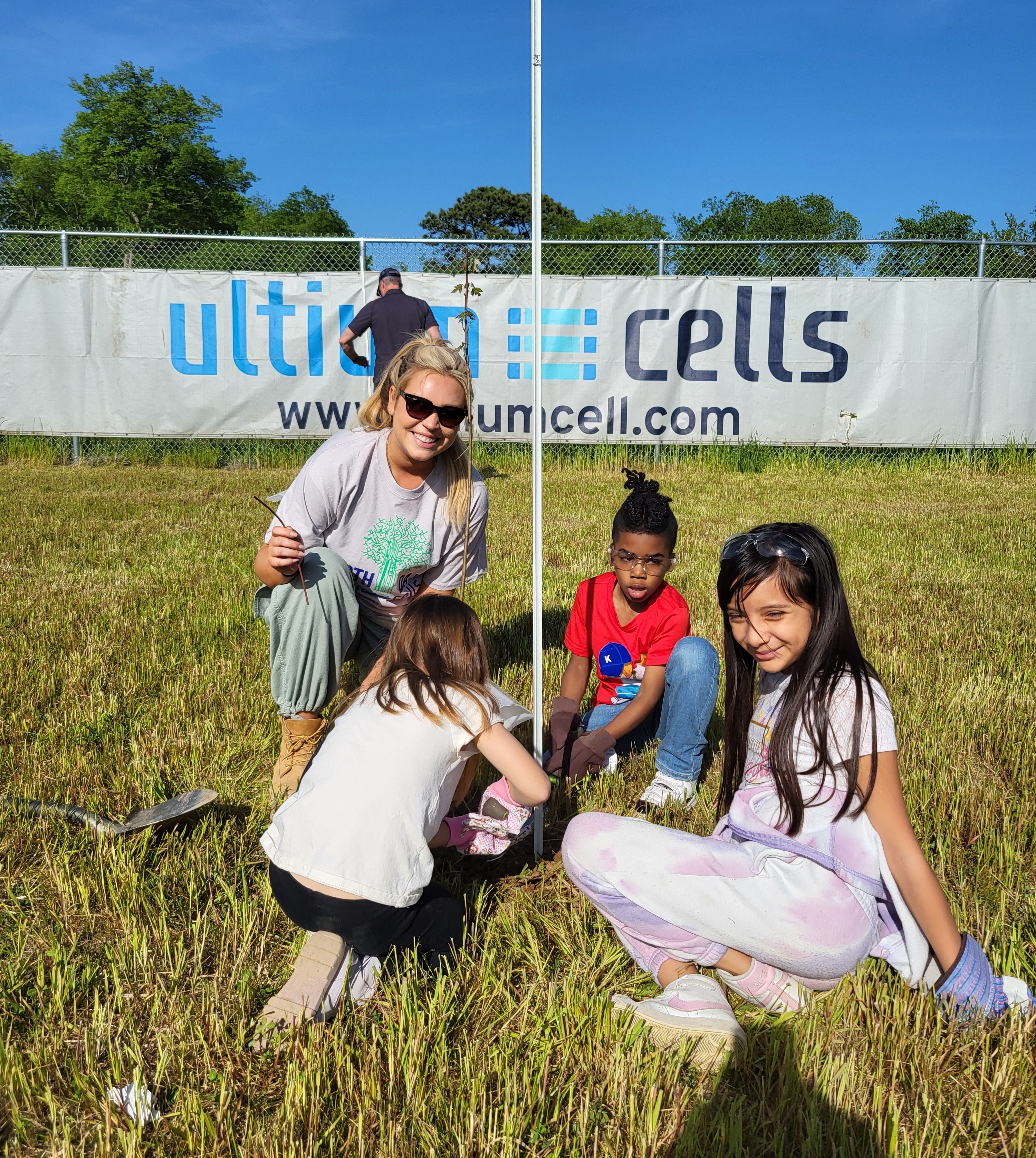 Ultium Cells Plants 300 Trees for Earth Day